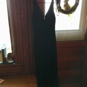 Black evening gown